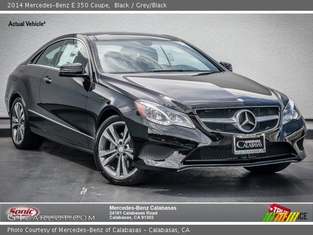 2014 Mercedes-Benz E 350 Coupe in Black