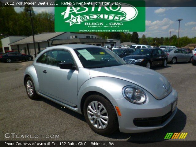 2012 Volkswagen Beetle 2.5L in Reflex Silver Metallic