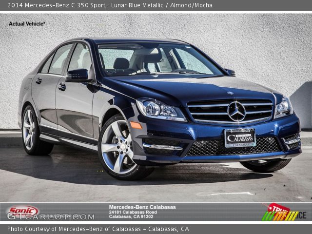 2014 Mercedes-Benz C 350 Sport in Lunar Blue Metallic