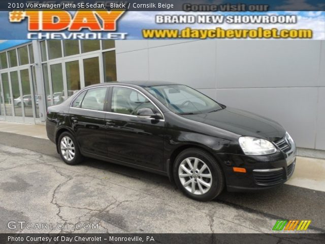 2010 Volkswagen Jetta SE Sedan in Black