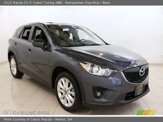 2013 Mazda CX-5 Grand Touring AWD in Metropolitan Gray Mica