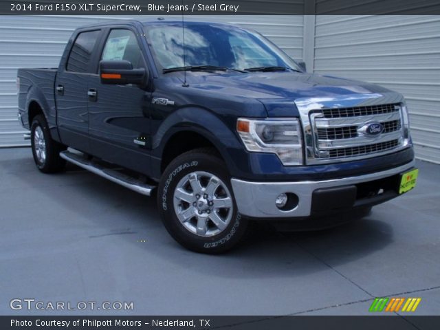 2014 Ford F150 XLT SuperCrew in Blue Jeans