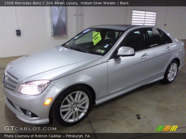 2008 Mercedes-Benz C 300 4Matic Luxury in Iridium Silver Metallic