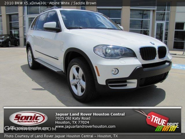 2010 BMW X5 xDrive30i in Alpine White