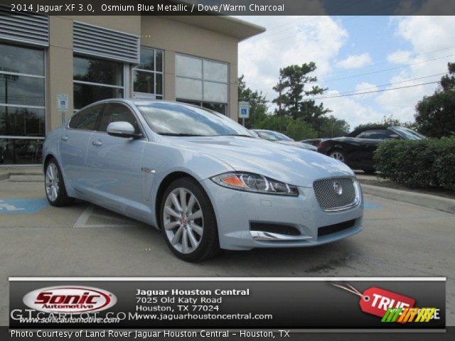 2014 Jaguar XF 3.0 in Osmium Blue Metallic