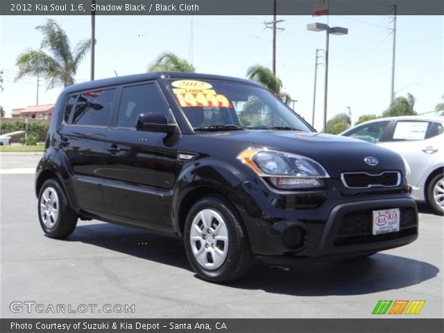 2012 Kia Soul 1.6 in Shadow Black