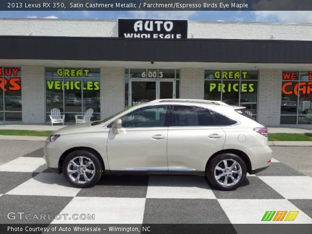 2013 Lexus RX 350 in Satin Cashmere Metallic