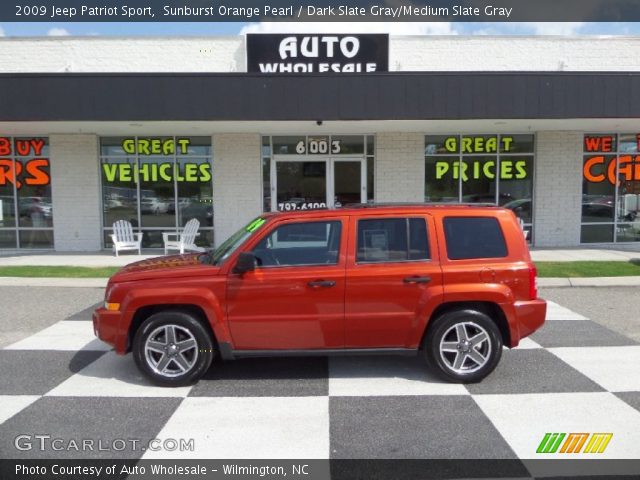 2009 Jeep Patriot Sport in Sunburst Orange Pearl