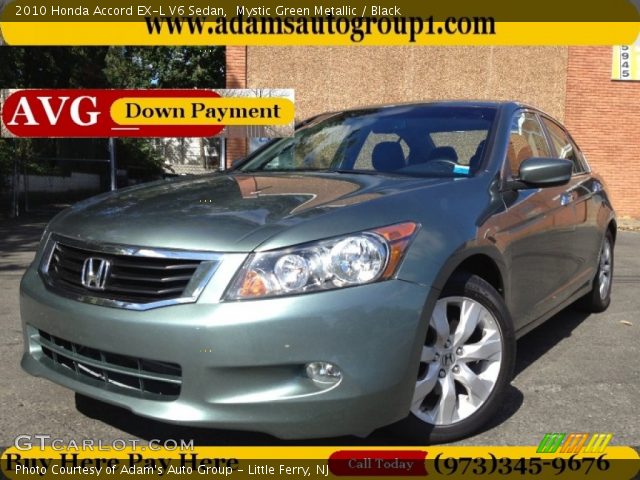 2010 Honda Accord EX-L V6 Sedan in Mystic Green Metallic