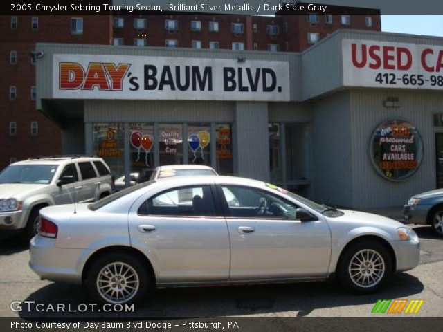 2005 Chrysler Sebring Touring Sedan in Brilliant Silver Metallic