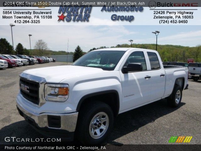 2014 GMC Sierra 1500 Double Cab 4x4 in Summit White