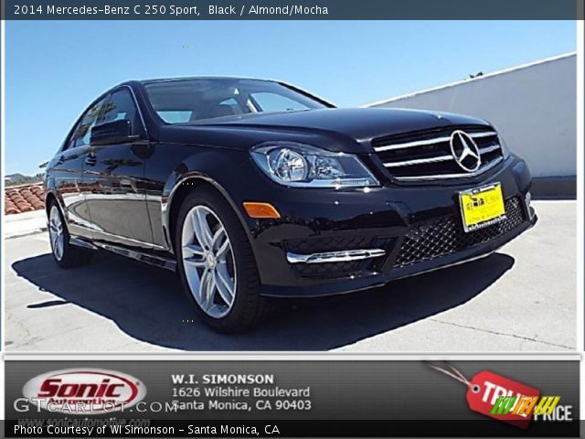 2014 Mercedes-Benz C 250 Sport in Black