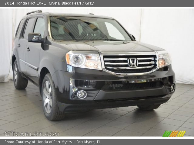 2014 Honda Pilot EX-L in Crystal Black Pearl