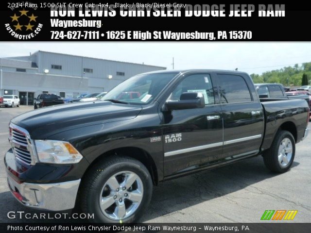 2014 Ram 1500 SLT Crew Cab 4x4 in Black