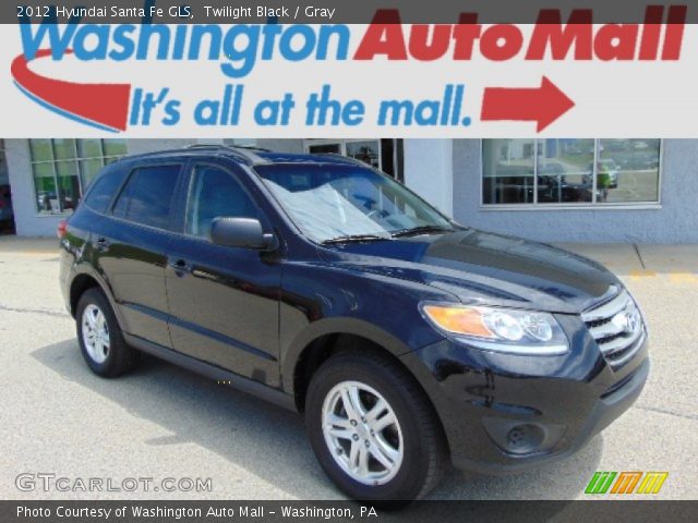 2012 Hyundai Santa Fe GLS in Twilight Black
