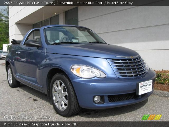 2007 Chrysler PT Cruiser Touring Convertible in Marine Blue Pearl