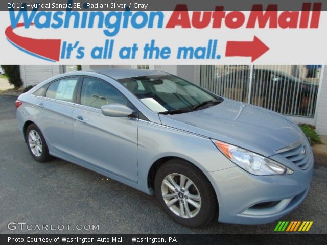 2011 Hyundai Sonata SE in Radiant Silver