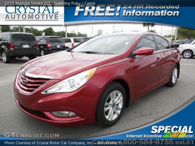 2013 Hyundai Sonata GLS in Sparkling Ruby