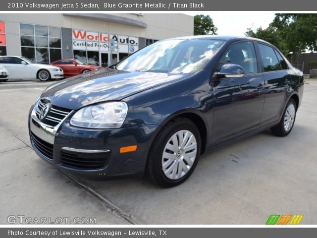2010 Volkswagen Jetta S Sedan in Blue Graphite Metallic