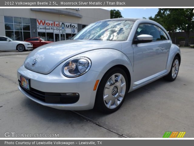 2012 Volkswagen Beetle 2.5L in Moonrock Silver Metallic