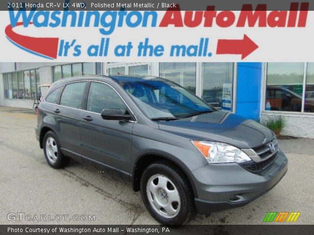 2011 Honda CR-V LX 4WD in Polished Metal Metallic