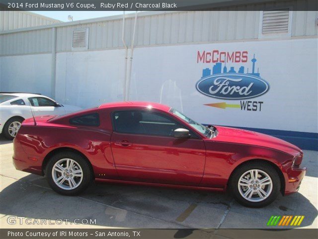 2014 Ford Mustang V6 Coupe in Ruby Red