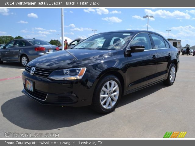 2014 Volkswagen Jetta SE Sedan in Black