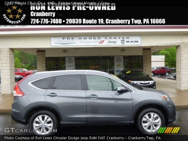 2012 Honda CR-V EX-L 4WD in Polished Metal Metallic