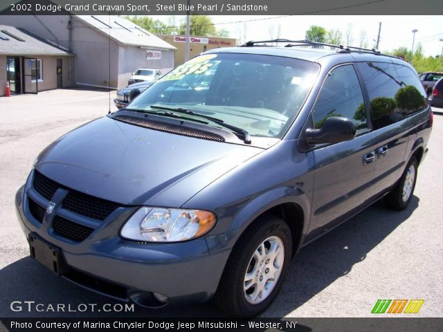 2002 Dodge Grand Caravan Sport in Steel Blue Pearl