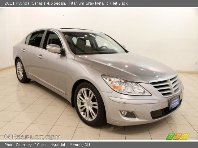 2011 Hyundai Genesis 4.6 Sedan in Titanium Gray Metallic