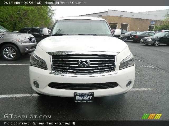 2012 Infiniti QX 56 4WD in Moonlight White