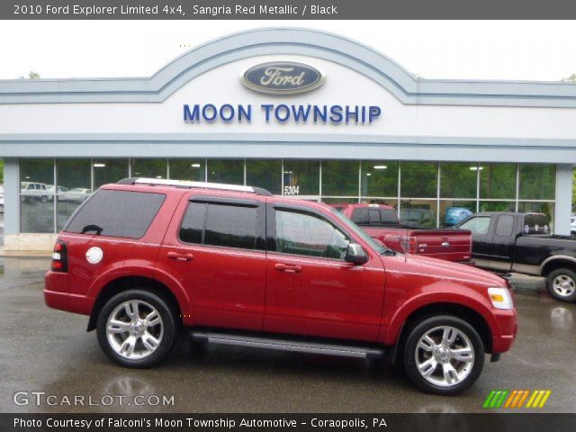 2010 Ford Explorer Limited 4x4 in Sangria Red Metallic