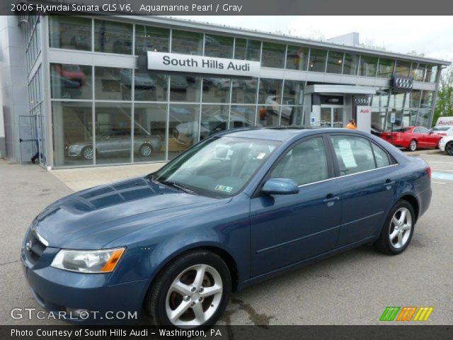 2006 Hyundai Sonata GLS V6 in Aquamarine Pearl