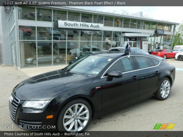 2012 Audi A7 3.0T quattro Premium in Phantom Black Pearl Effect