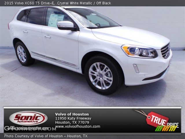 2015 Volvo XC60 T5 Drive-E in Crystal White Metallic