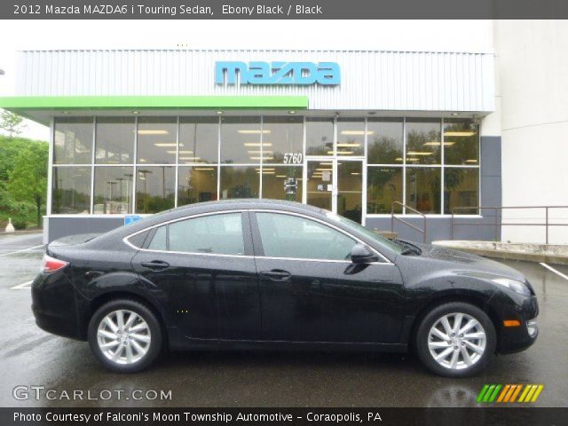 2012 Mazda MAZDA6 i Touring Sedan in Ebony Black