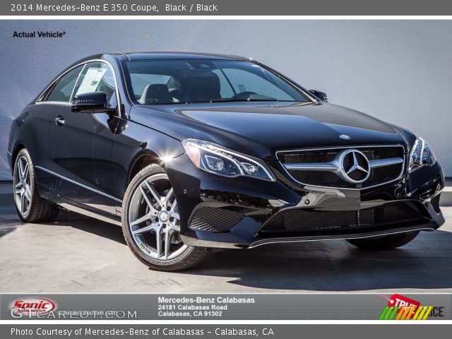 2014 Mercedes-Benz E 350 Coupe in Black