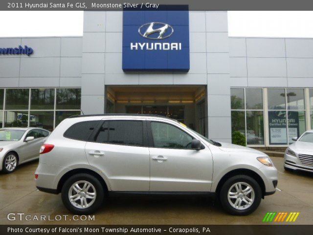 2011 Hyundai Santa Fe GLS in Moonstone Silver