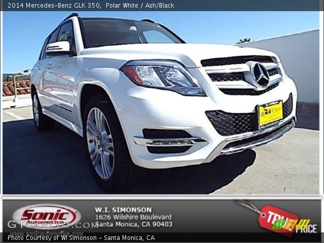 2014 Mercedes-Benz GLK 350 in Polar White