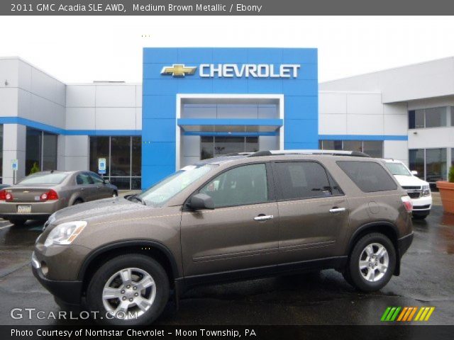 2011 GMC Acadia SLE AWD in Medium Brown Metallic