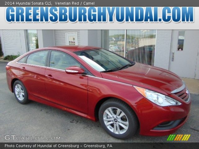 2014 Hyundai Sonata GLS in Venetian Red
