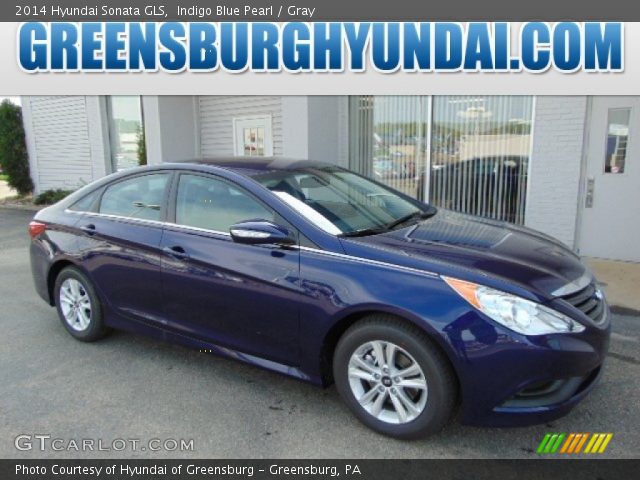 2014 Hyundai Sonata GLS in Indigo Blue Pearl