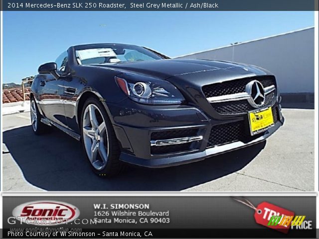 2014 Mercedes-Benz SLK 250 Roadster in Steel Grey Metallic