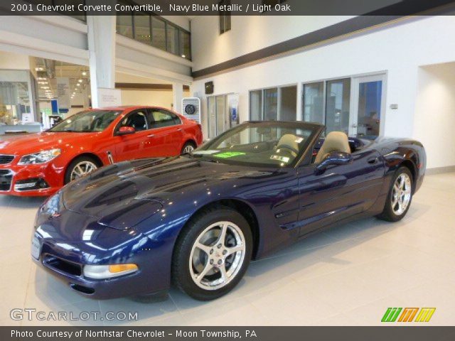 2001 Chevrolet Corvette Convertible in Navy Blue Metallic