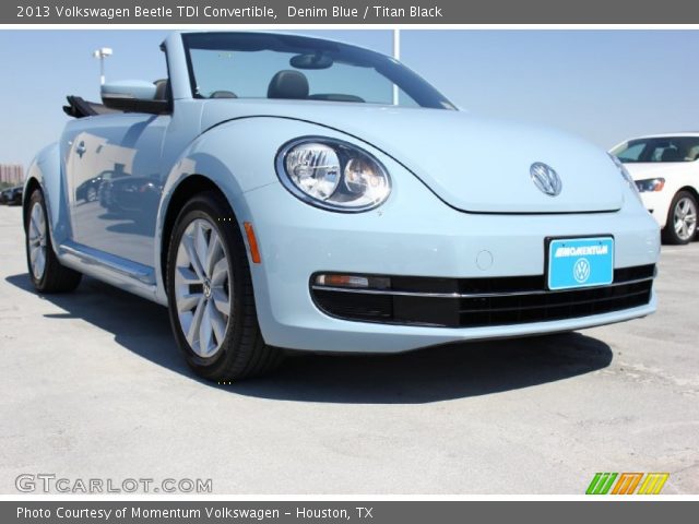 2013 Volkswagen Beetle TDI Convertible in Denim Blue