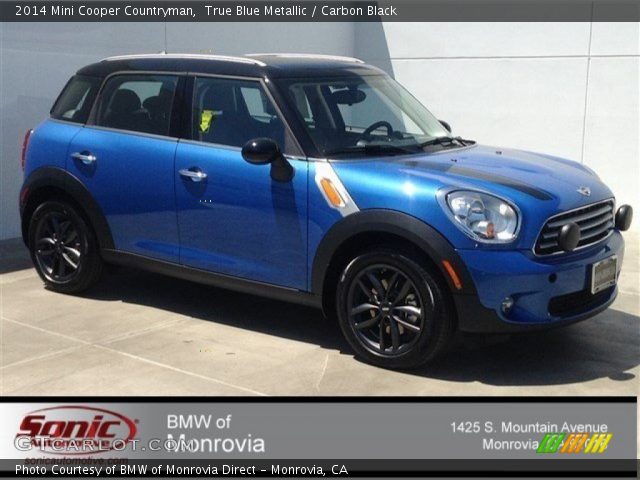 2014 Mini Cooper Countryman in True Blue Metallic