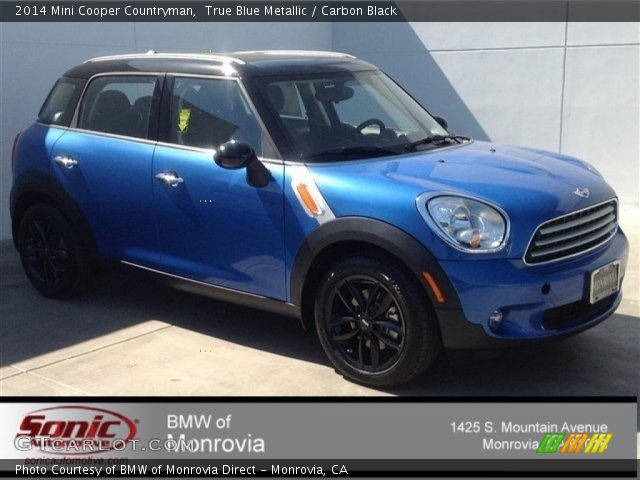 2014 Mini Cooper Countryman in True Blue Metallic
