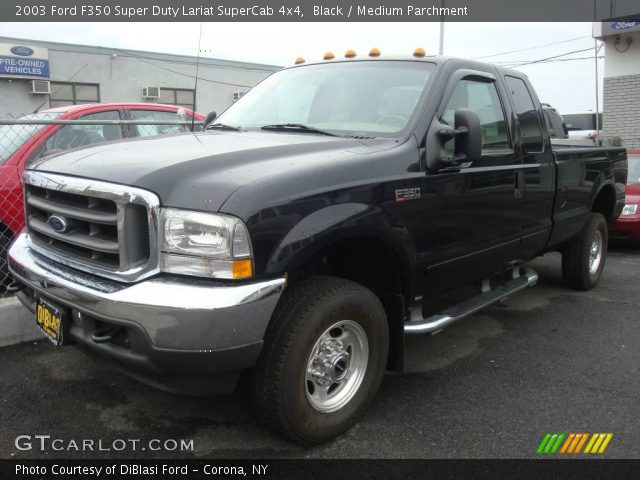 2003 Ford F350 Super Duty Lariat SuperCab 4x4 in Black