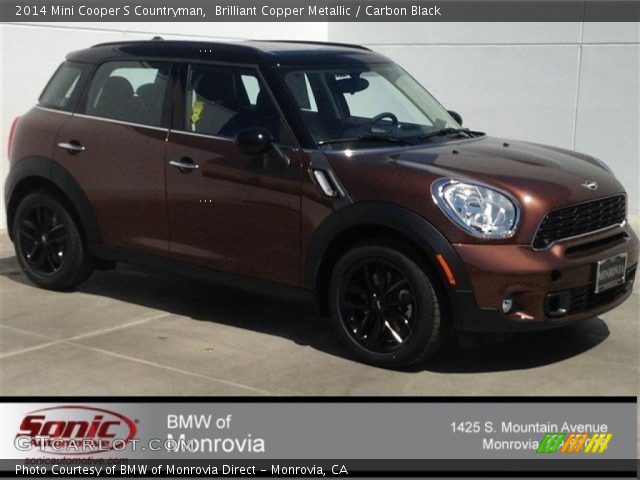 2014 Mini Cooper S Countryman in Brilliant Copper Metallic