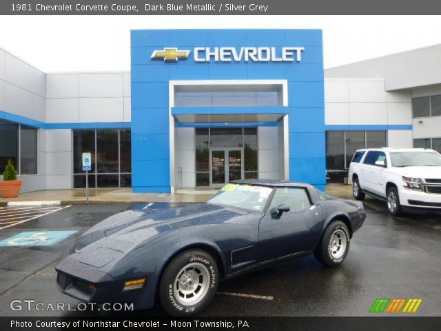 1981 Chevrolet Corvette Coupe in Dark Blue Metallic